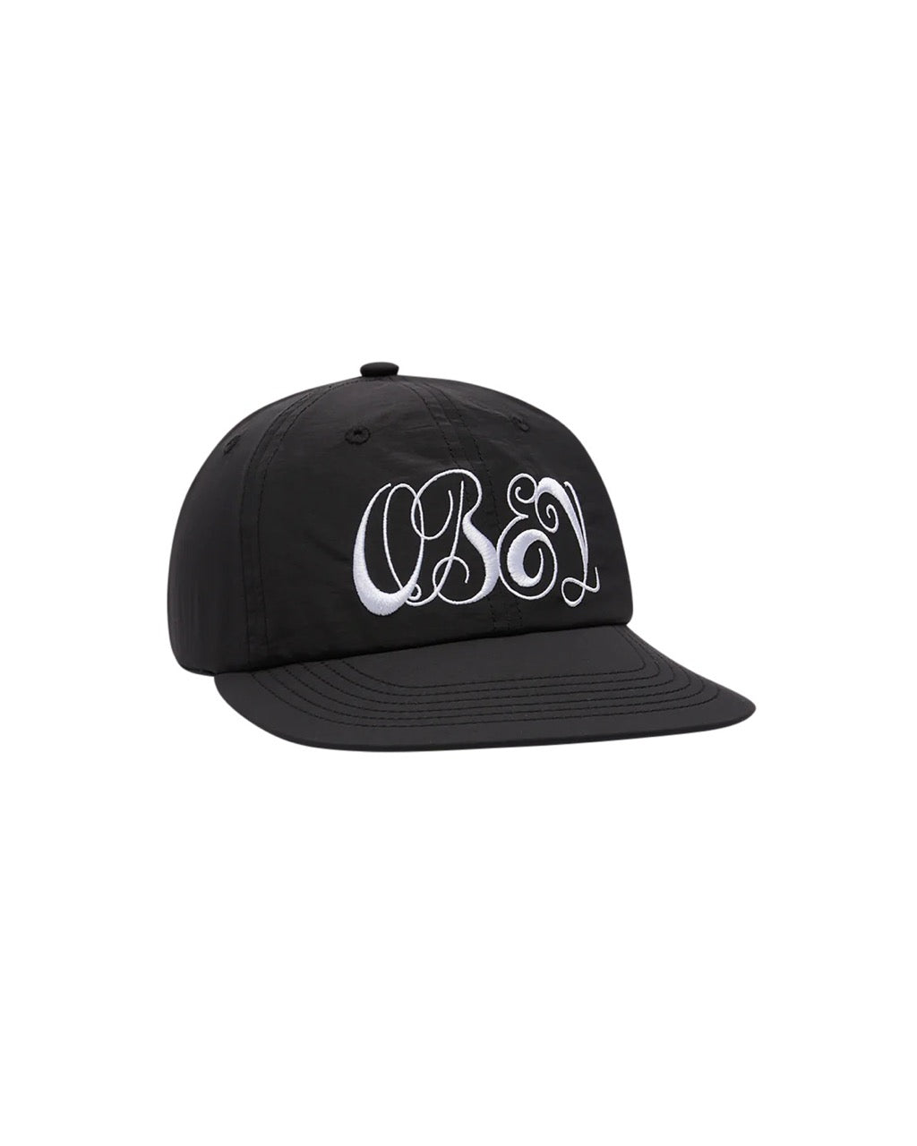 SCRIPT NYLON STRAPBACK
