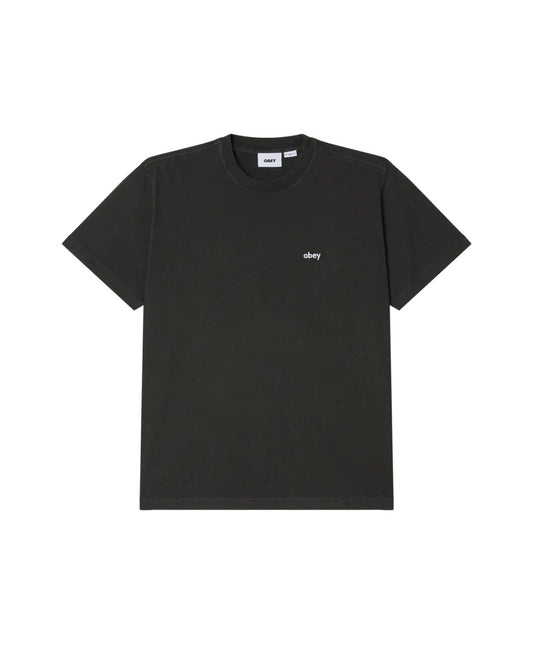 LOWERCASE PIGMENT T-SHIRT - PIRATE BLACK