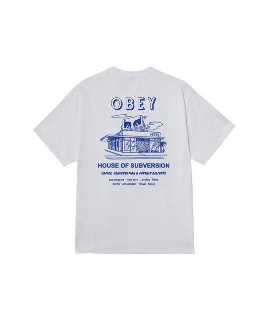 HOUSE OF SUBVERSION CLASSIC T-SHIRT - WHITE