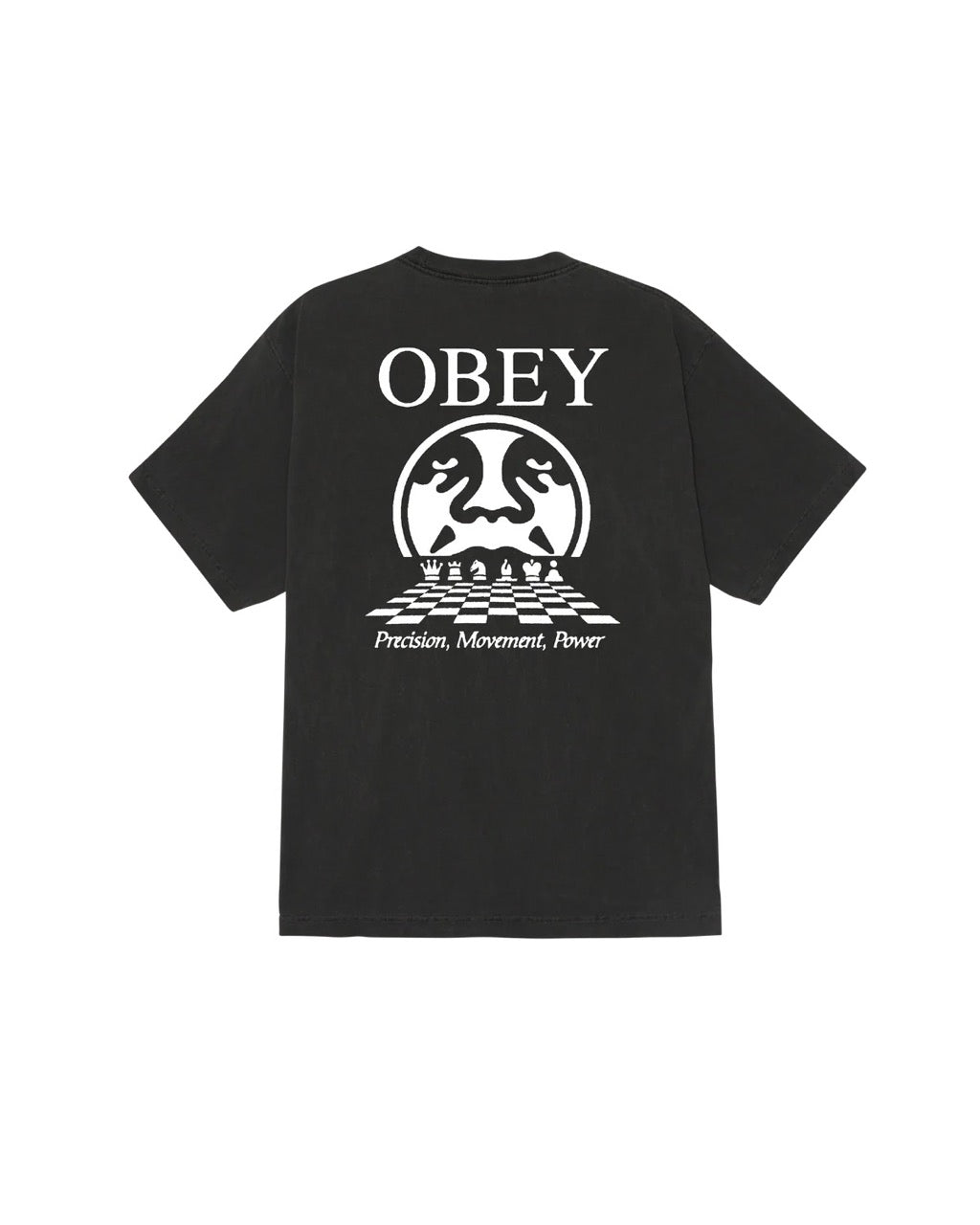 PRECISION PIGMENT T-SHIRT - BLACK
