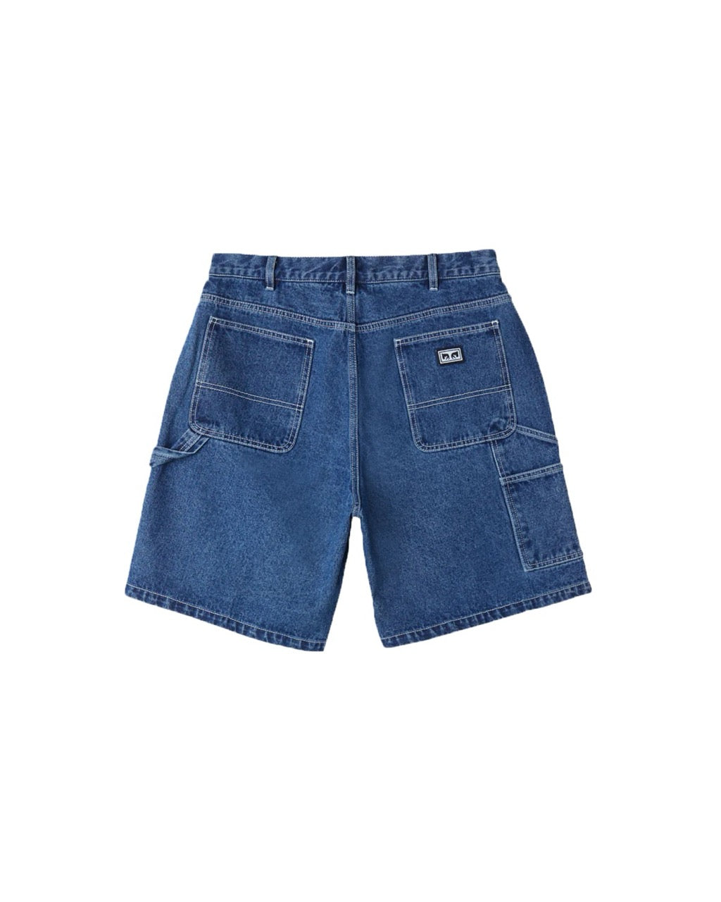 BIGWIG DENIM CARPENTER SHORT - STONE WASH INDIGO
