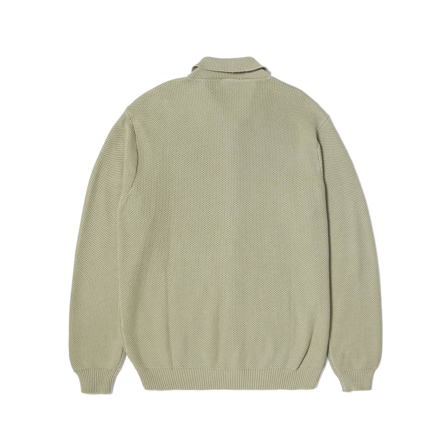 ANTON ZIP OVERDYED SWEATER
