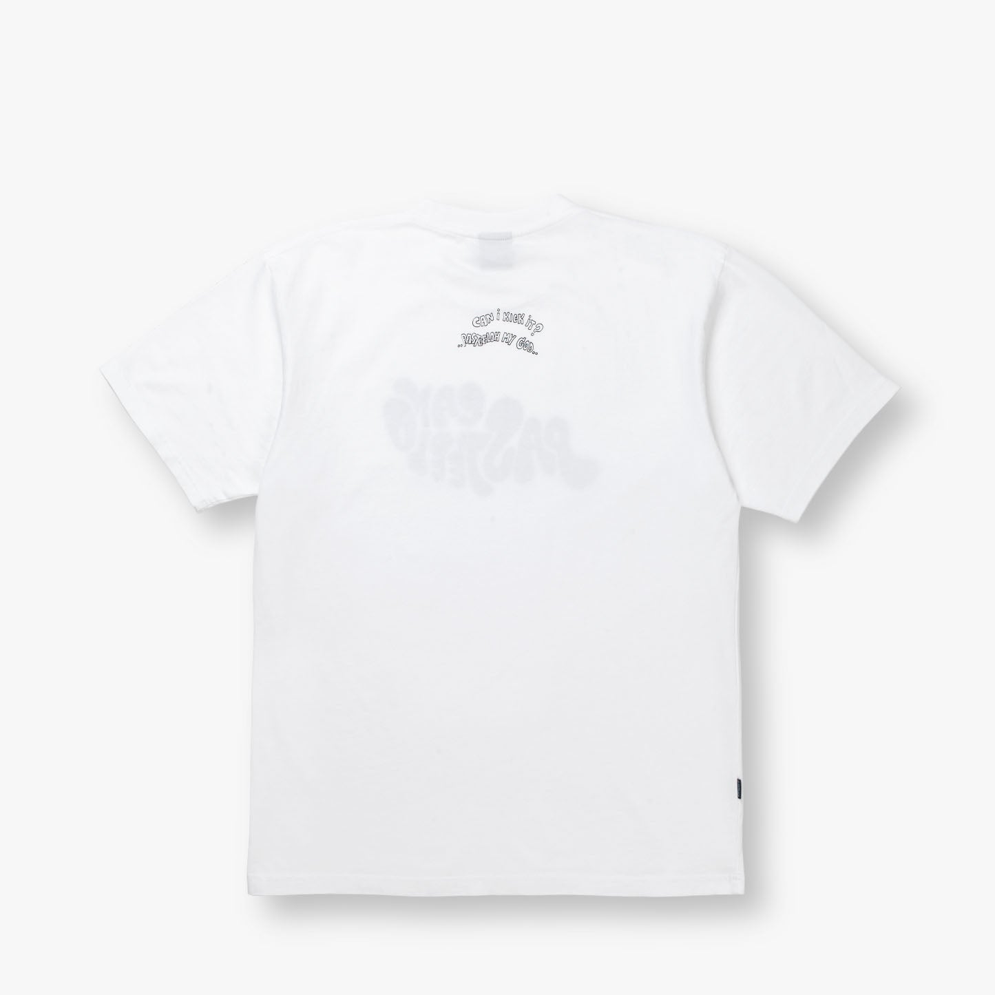 CAN SCRIPT TEE - WHITE