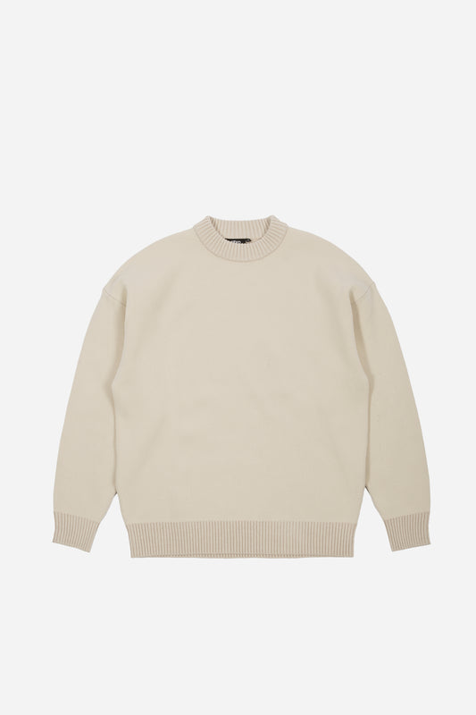 KINGDOM CURVE PULLOVER - SAND