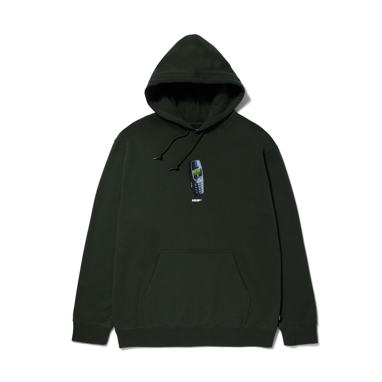 Huf Missed Call Hoodie - Forrest Green