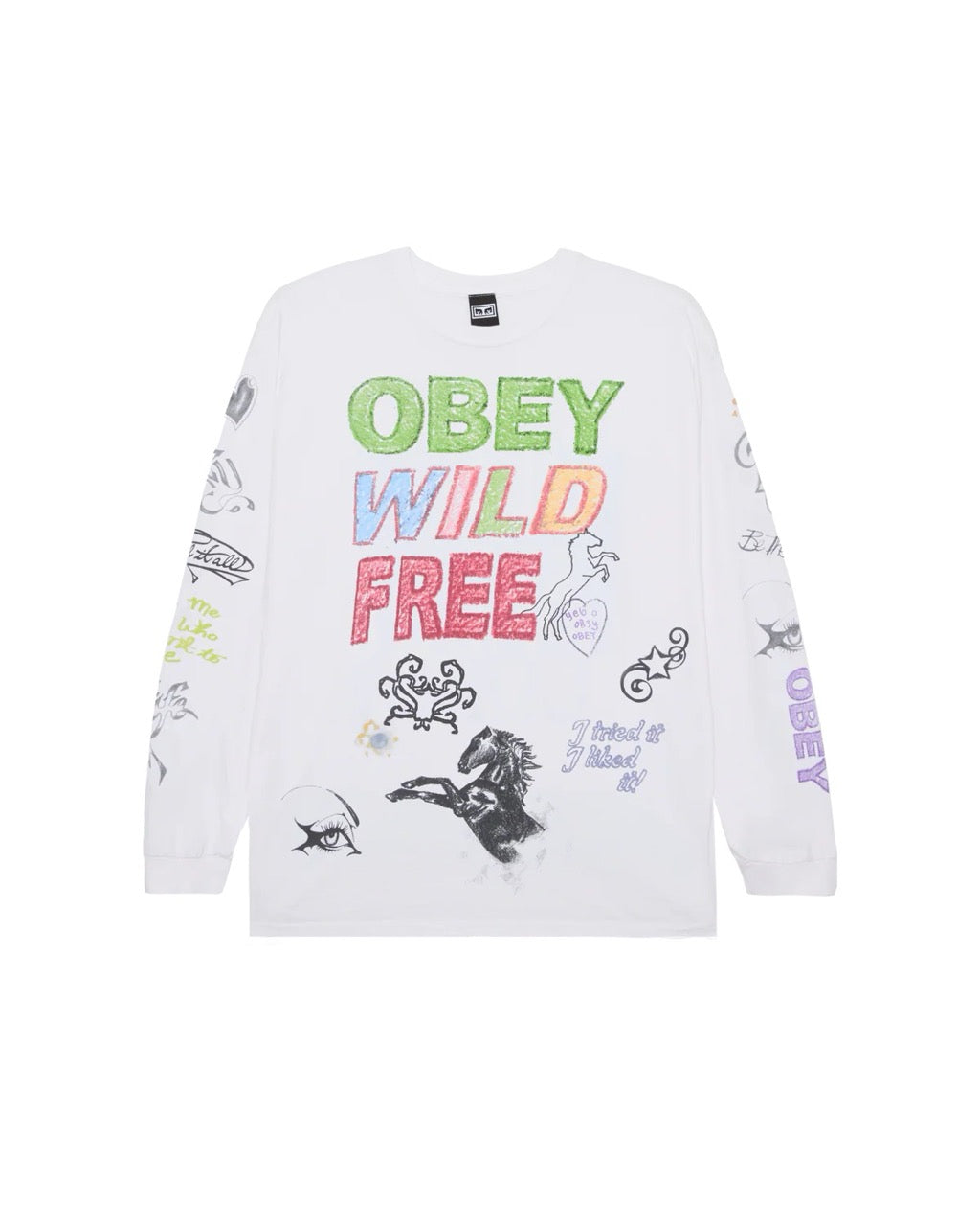 WILD FREE LS VINTAGE T-SHIRT