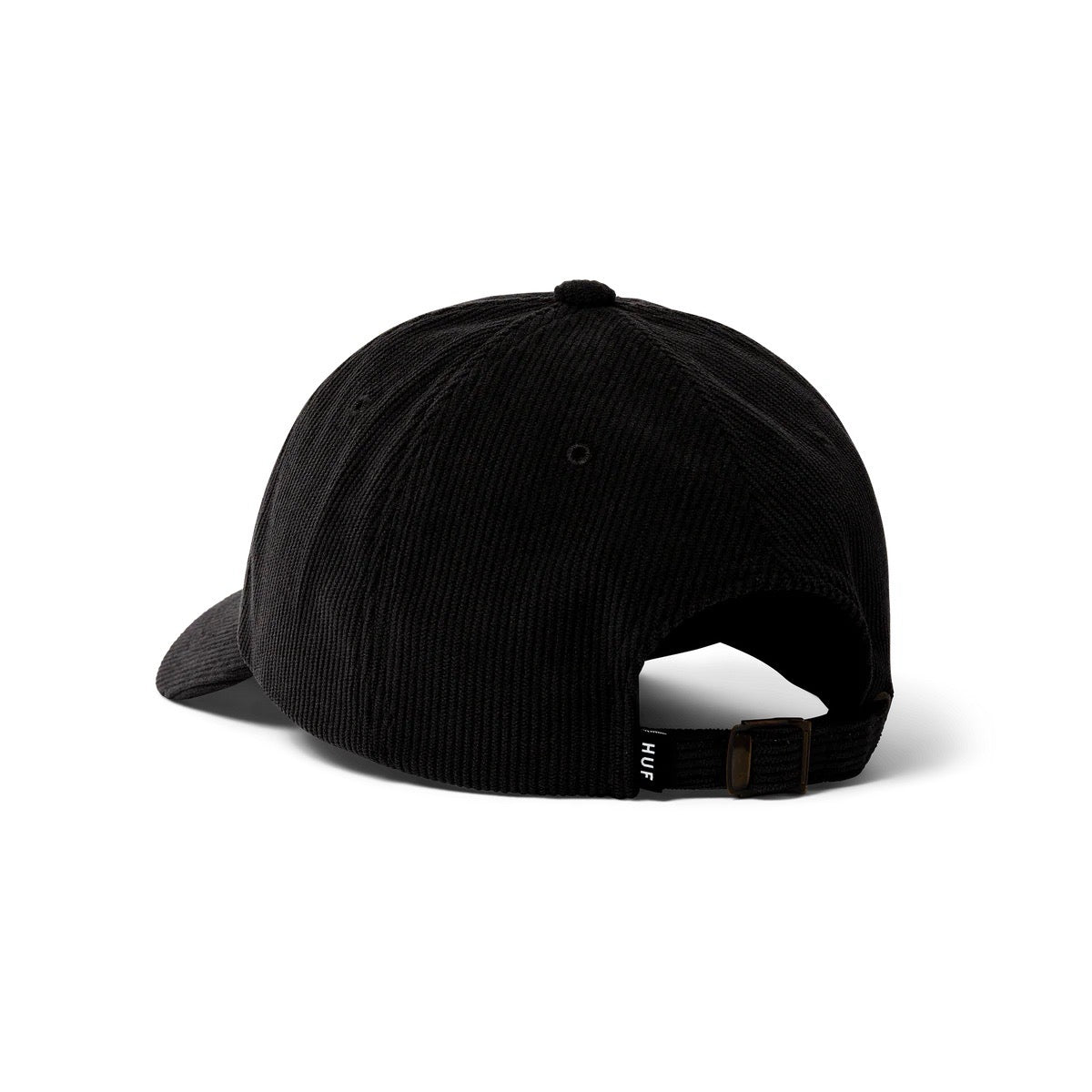 OG Corduroy 6-Panel Curved Visor Hat - Black
