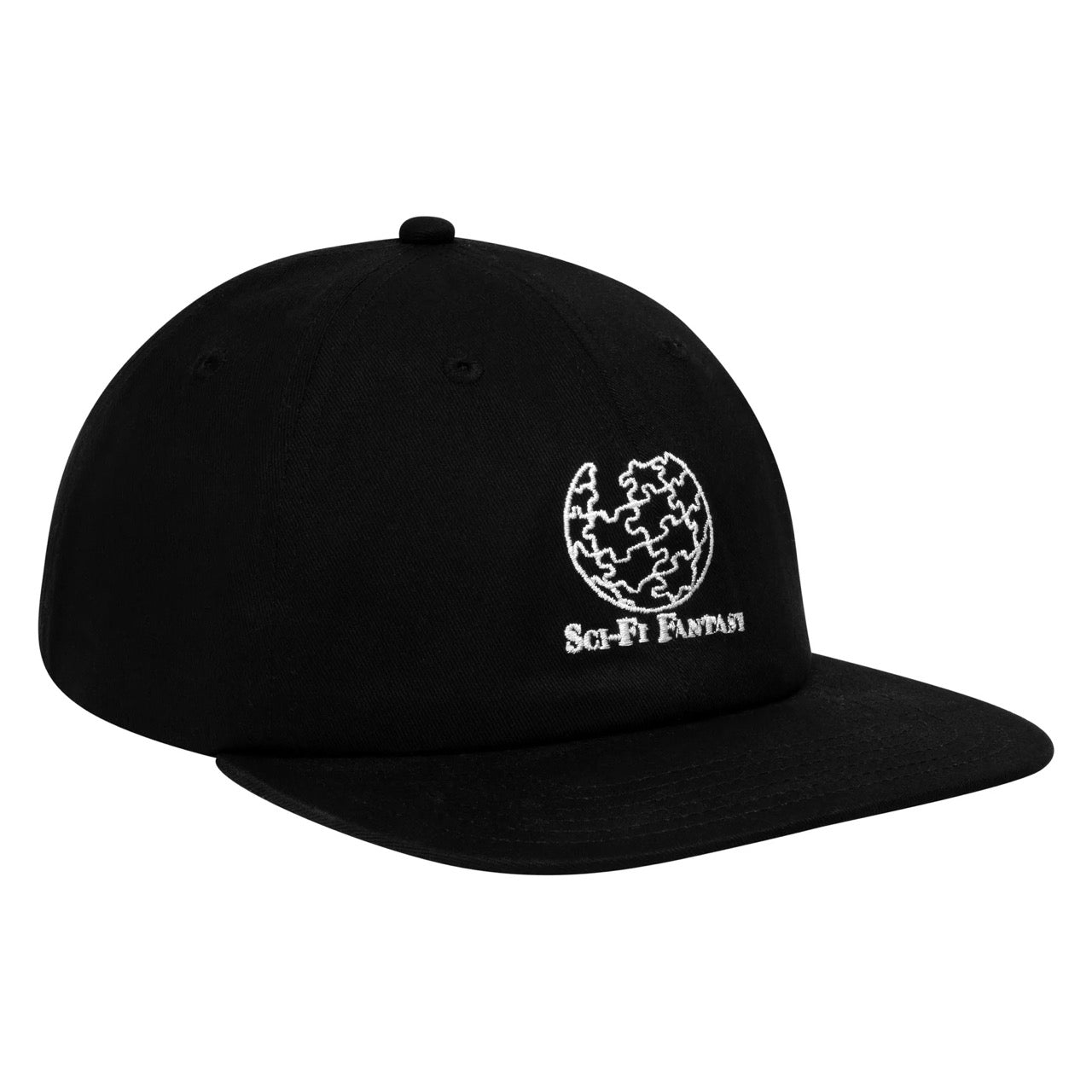 Puzzle Globe Hat - Black