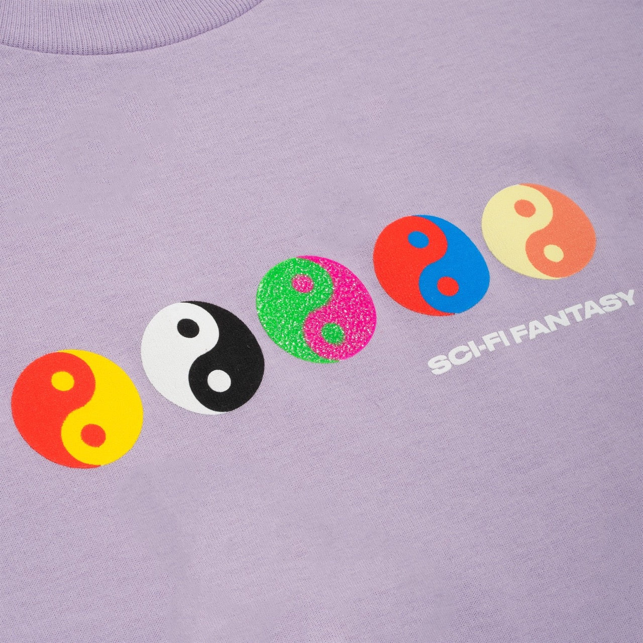 Yin Yang Tee - Orchid