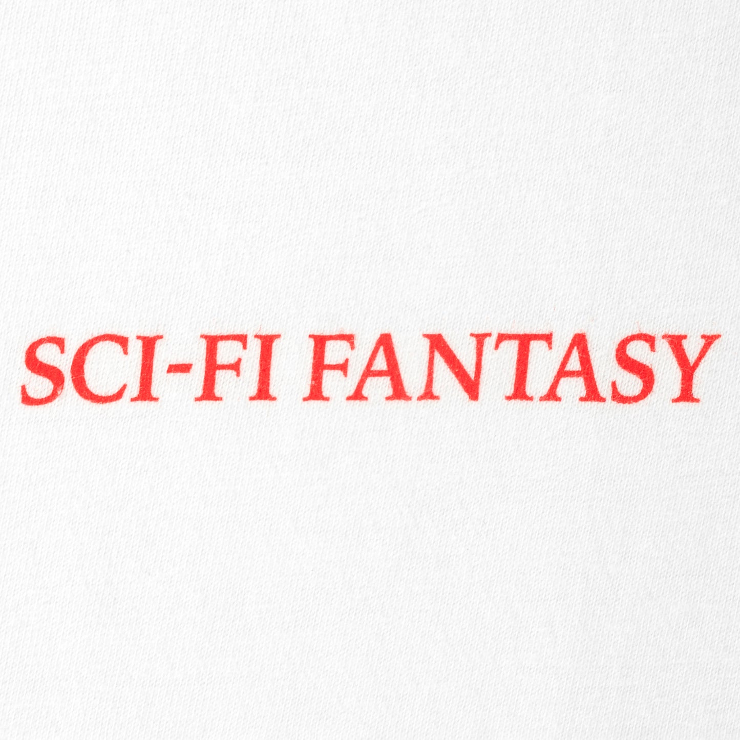 SCI FI FANTASY TINY CLASSIC LOGO T-SHIRT WEISS