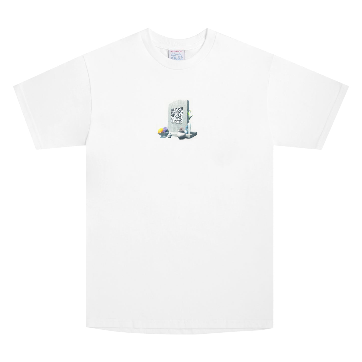 SCI FI FANTASY TOMBSTONE TEE WHITE
