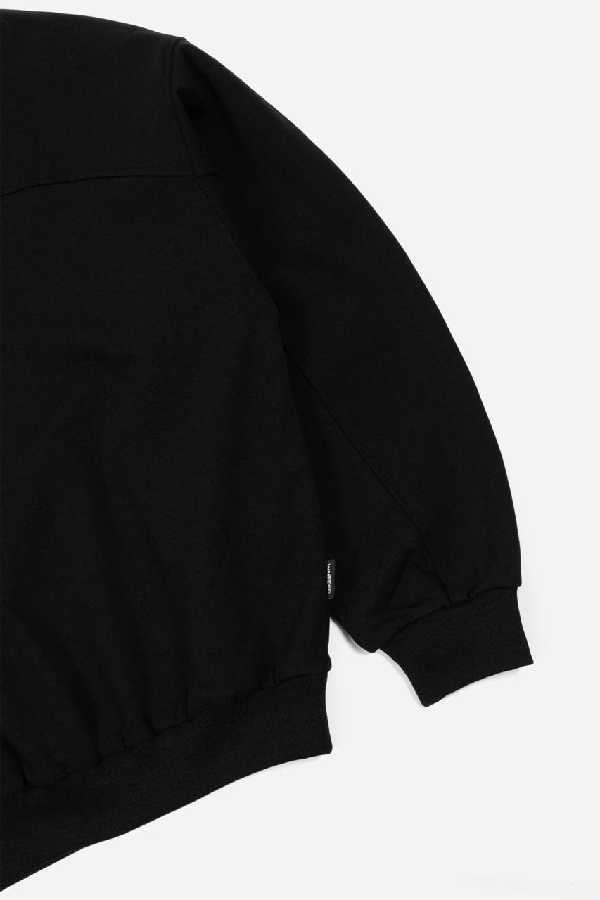 Crewneck Boxy Switchblade - Black