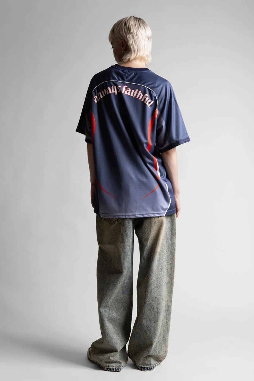 SPINE FOOTBALL JERSEY - ASH BLUE