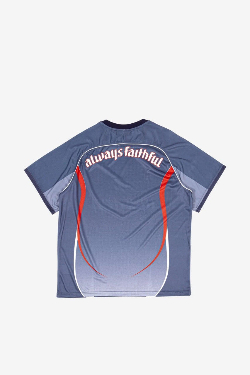 SPINE FOOTBALL JERSEY - ASH BLUE