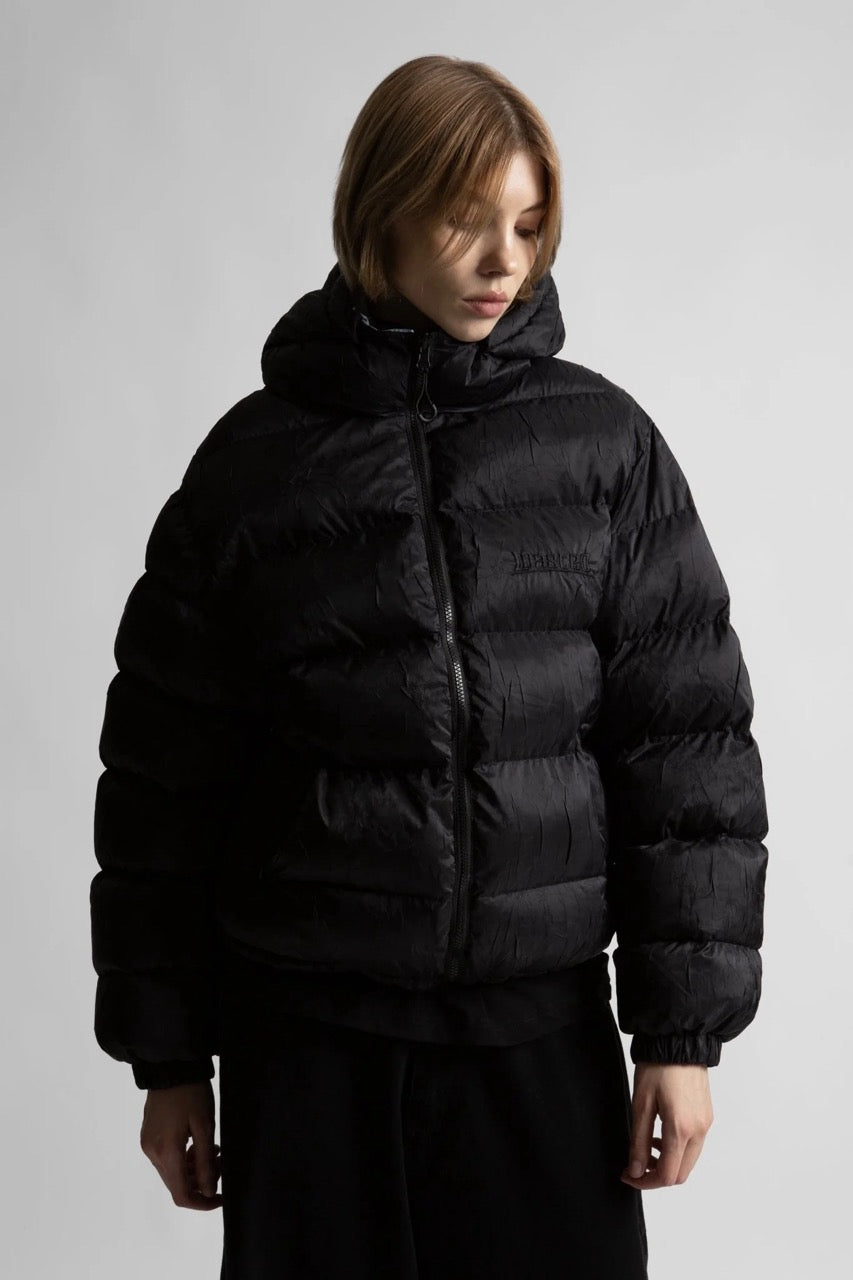 ELEVATION REVERSIBLE PUFFER JACKET - BLACK MULTI