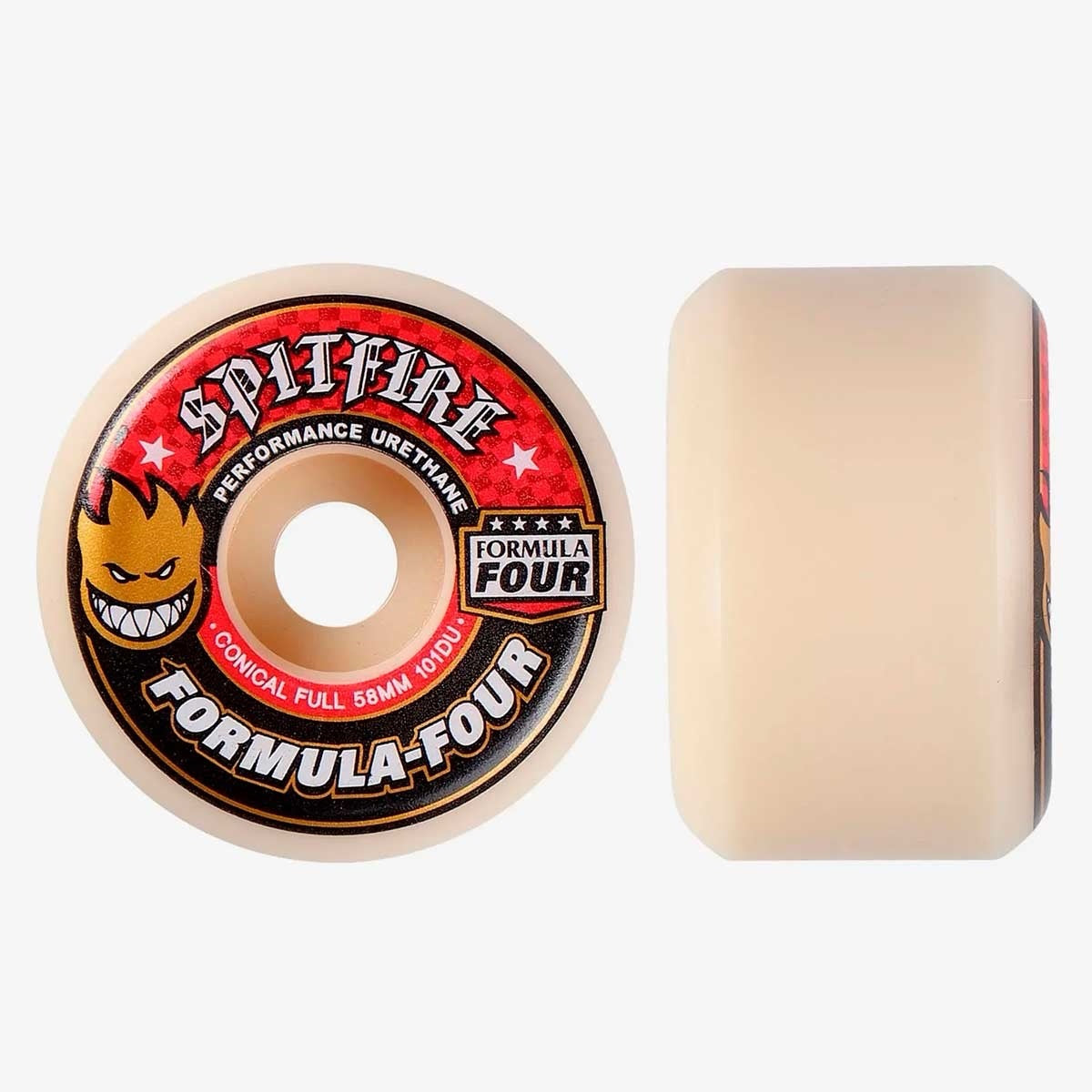 Spitfire Formula Four Conical Full 101 Duro Skateboard Hjul 54mm
