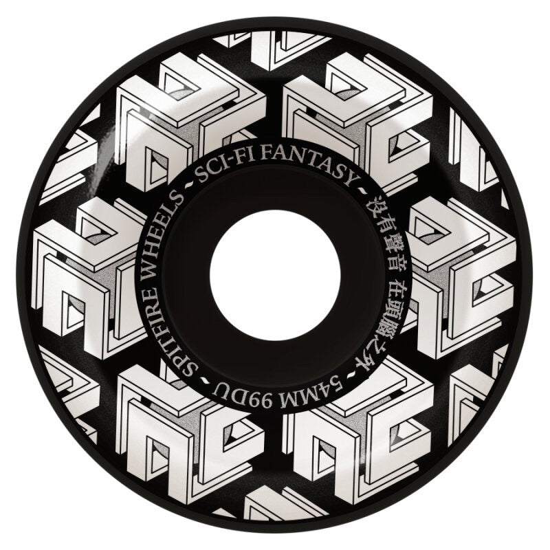 Spitfire 99DU Formula Four Gonz Shmoos Skateboard-Rollen, 52 mm, Natur