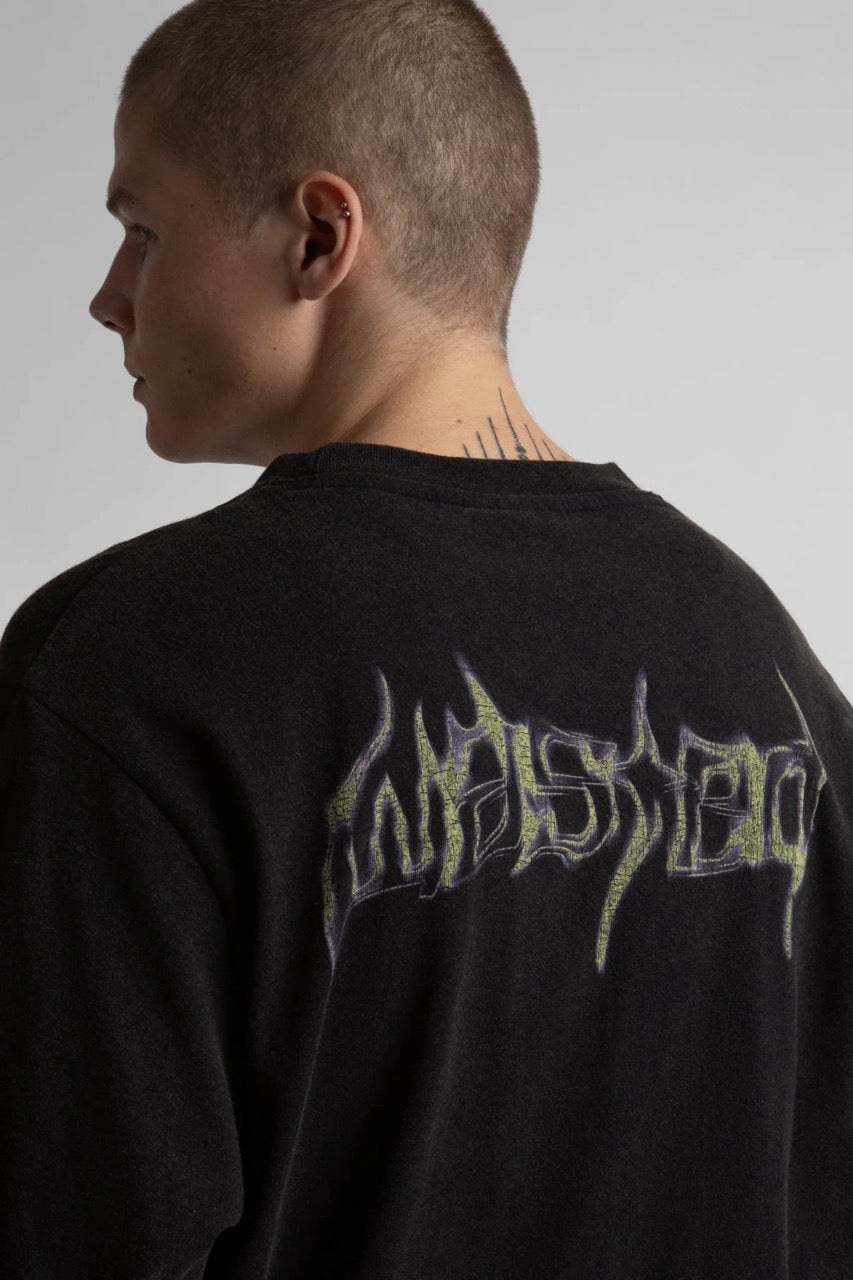 Age Skull T-Shirt - Faded Black