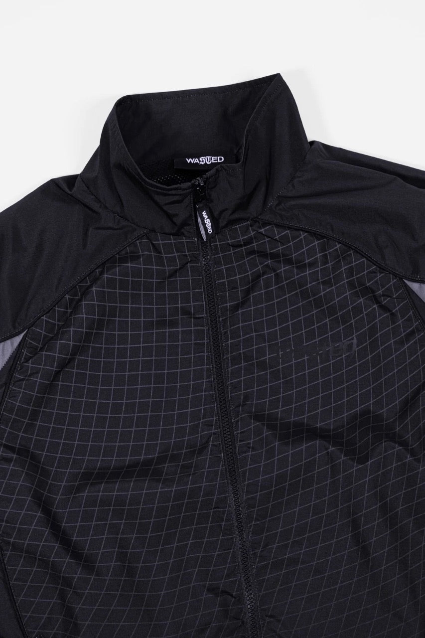 Spine Track Jacket - Black