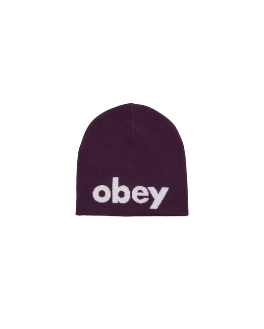 LOWERCASE BEANIE - IMPERIAL PURPLE