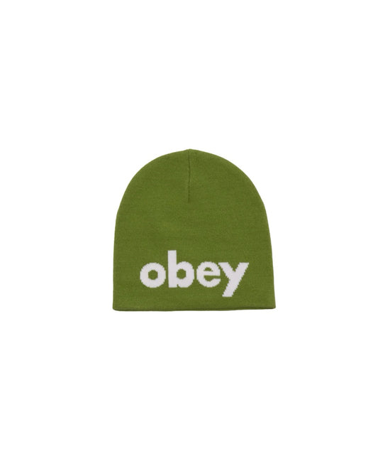 LOWERCASE BEANIE - BRONZE GREEN