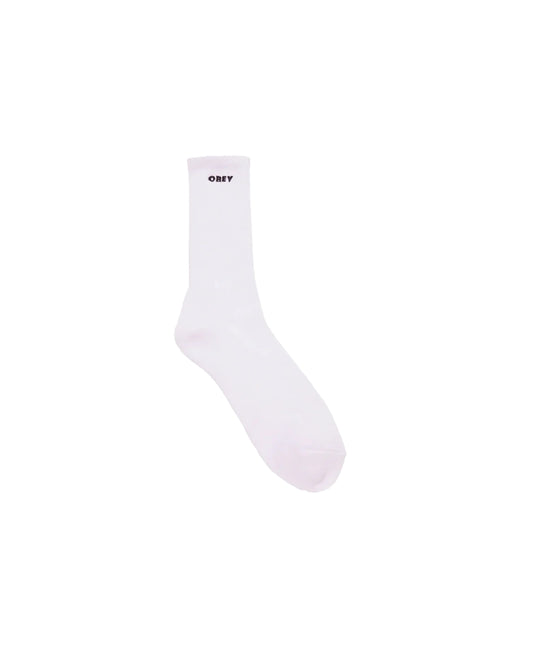 OBEY BOLD SOCKS - White