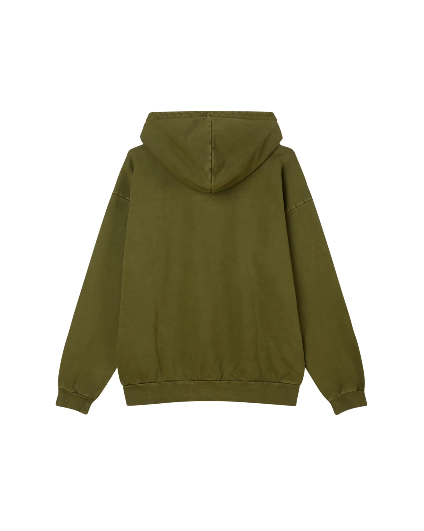 PIGMENTPULLOVER IN KLEINBUCHSTABEN - PIGMENT MOOSGRÜN