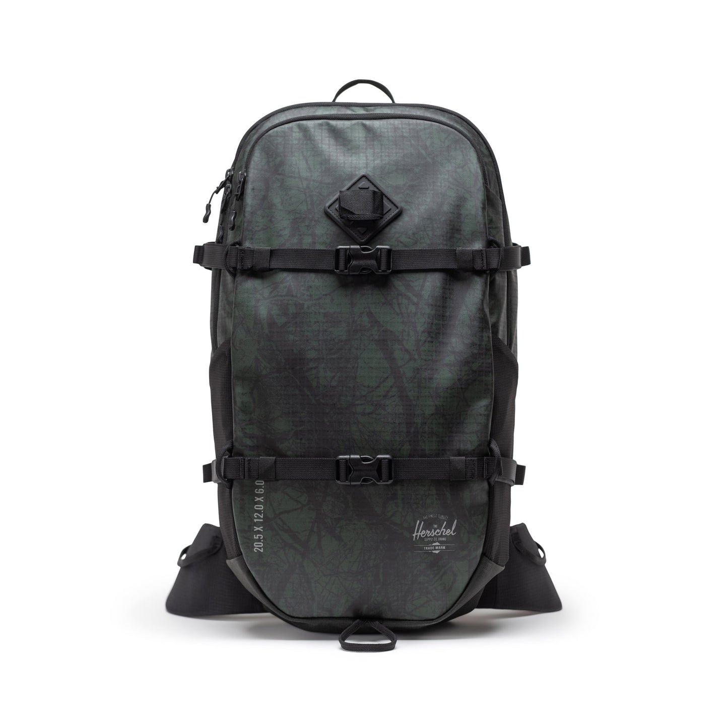Helsæson rygsæk 29L i Pineneedle EQ Camo