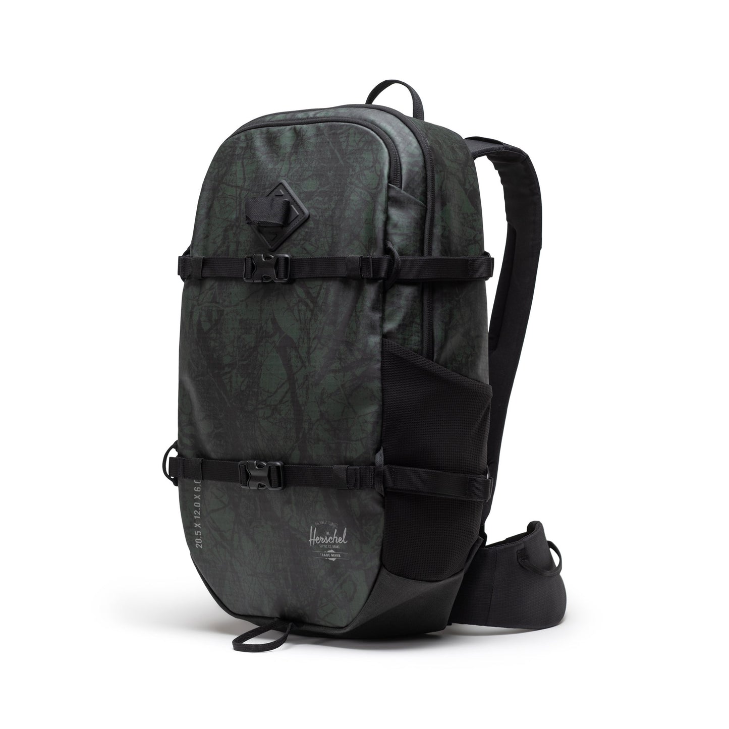 Helsæson rygsæk 29L i Pineneedle EQ Camo
