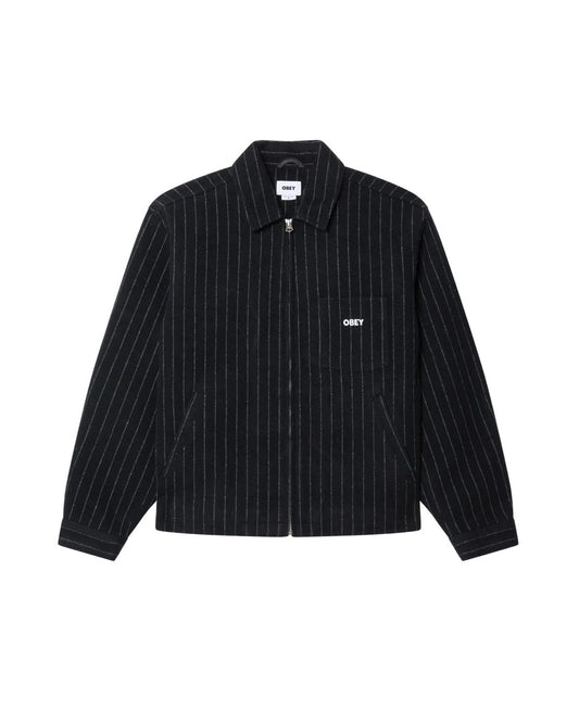 VERNON ZIP JACKET - NAVY MULTI