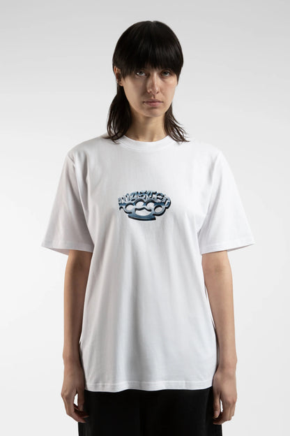 KNUCKLES T-SHIRT - WHITE