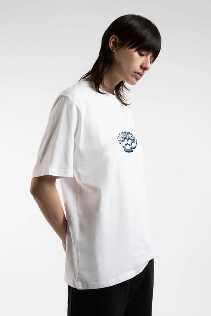 KNUCKLES T-SHIRT - WHITE