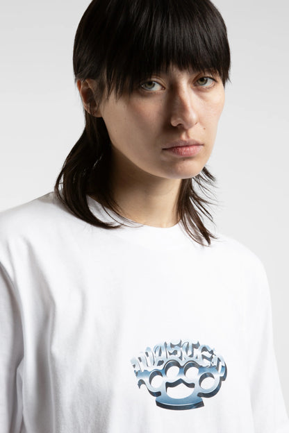 KNUCKLES T-SHIRT - WHITE