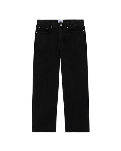 KLASSISCHER BAGGY-DENIM – VERBLASSTES SCHWARZ