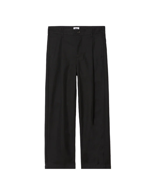 ARMEL PLEATED PANT - BLACK