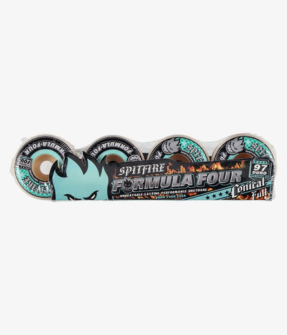Spitfire Formula Four Conical Full Wheels (natural) 54 mm 97 Duro 4 Pack