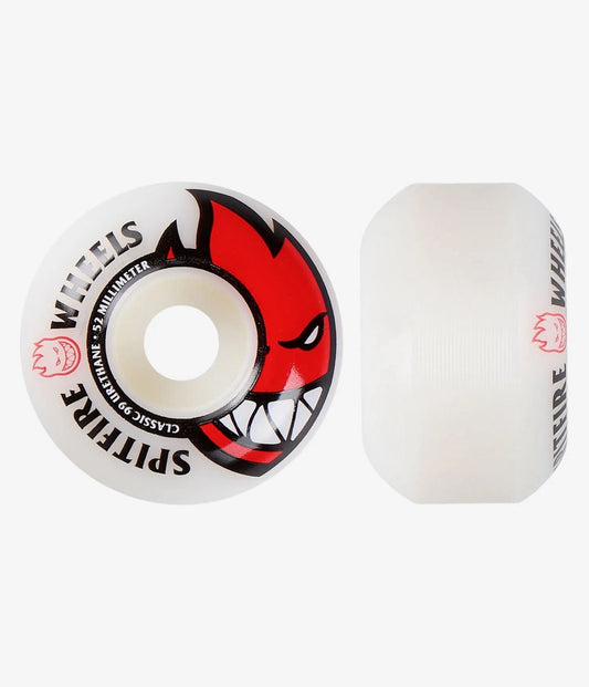 Spitfire Bighead Wheels (white red) 52 mm 99A
