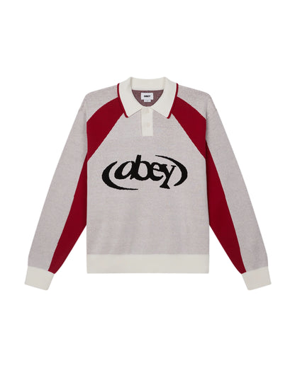FUSSBALL-POLO-PULLOVER - WEISS-MULTI