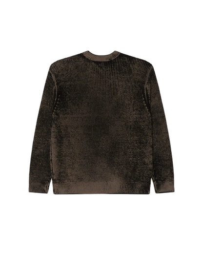 OBEY SPRAY EFFECT SWEATER - BLACK MULTI