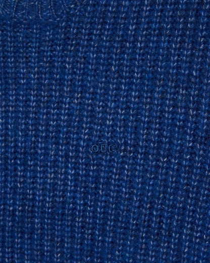 OBEY DEXTER SWEATER - SURF BLUE