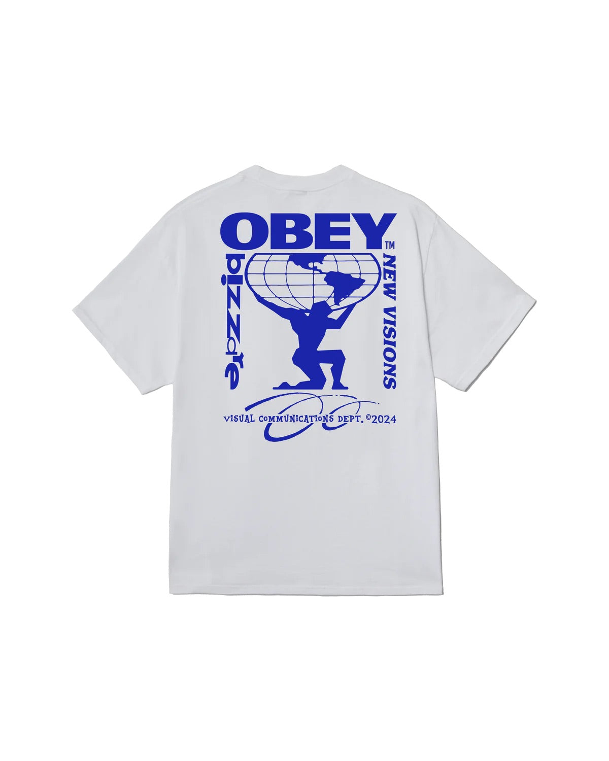 BIZZARE NEW VISIONS CLASSIC T-SHIRT - WHITE