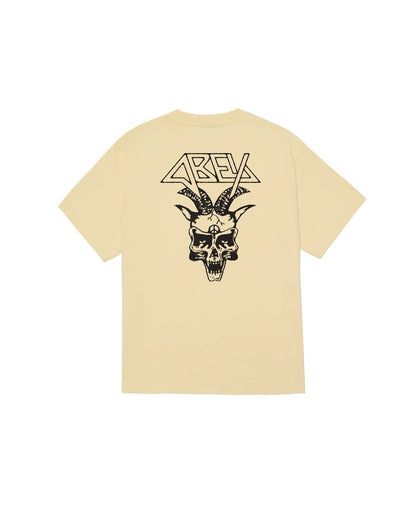 HARBINGER OF PEACE CLASSIC T-SHIRT - PALE YELLOW