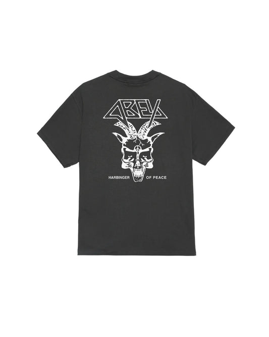 HARBINGER OF PEACE CLASSIC T-SHIRT - VINTAGE BLACK