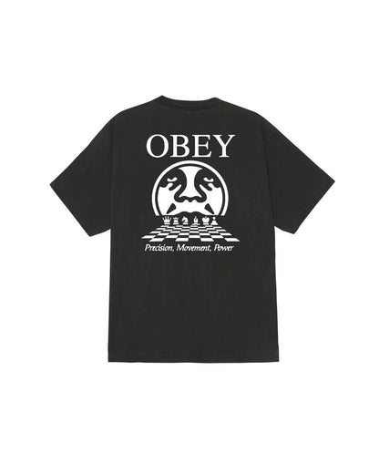 PRECISION PIGMENT T-SHIRT - BLACK