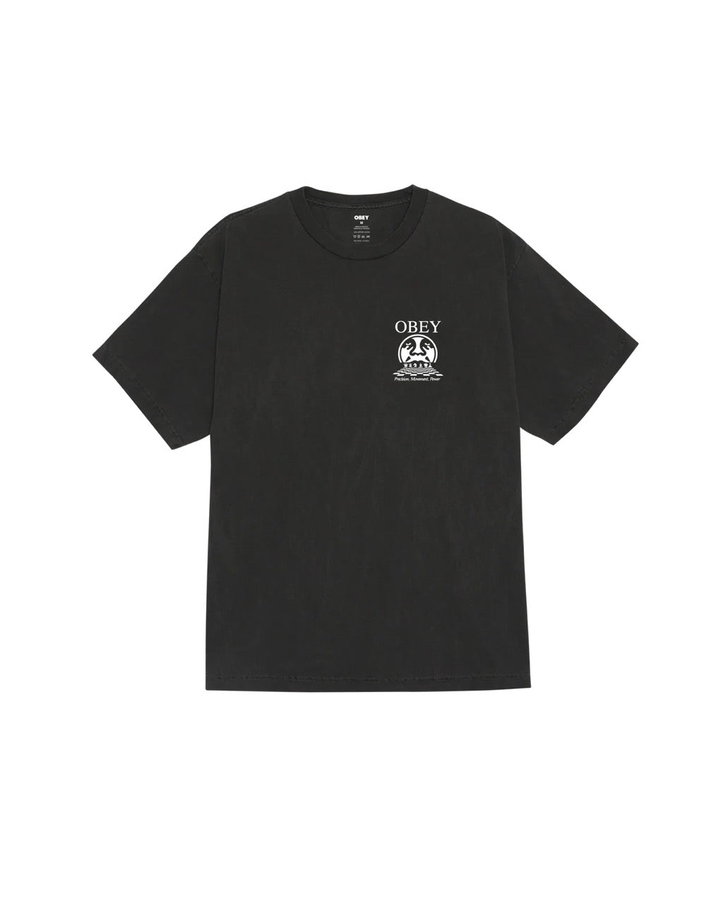 PRECISION PIGMENT T-SHIRT - BLACK