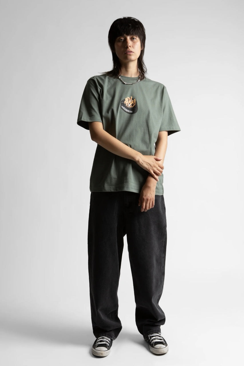 Ashtray T-Shirt - Lichen Green