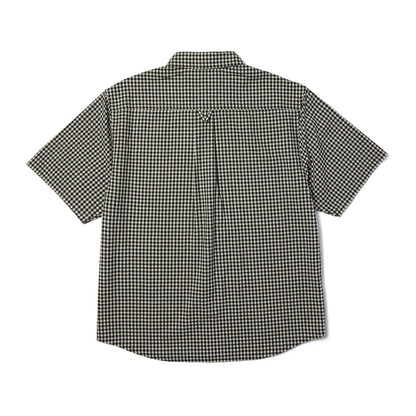 89 Micro Gingham Oxford Shirt - Black White