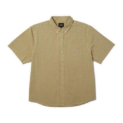 89 Micro Gingham Oxford Shirt - Natural