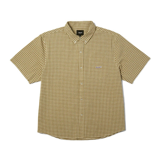 89 Micro Gingham Oxford Shirt - Natural