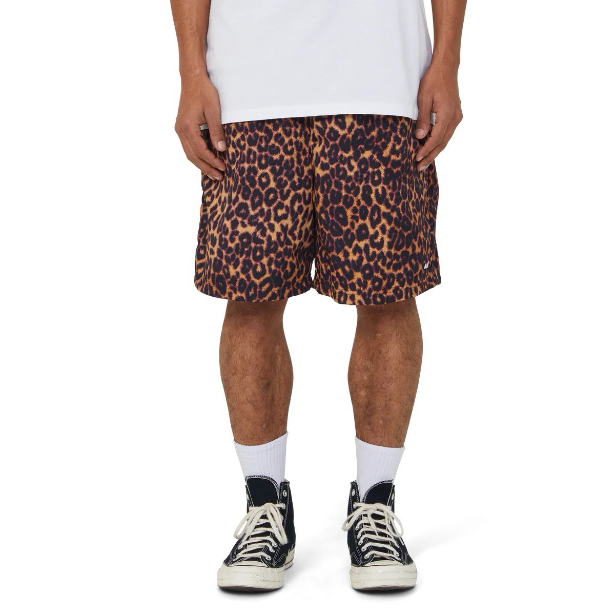 89 Printed Easy Short - Brown